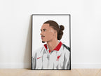 Darwin Nunez Portrait Liverpool Poster - KDDesigns6