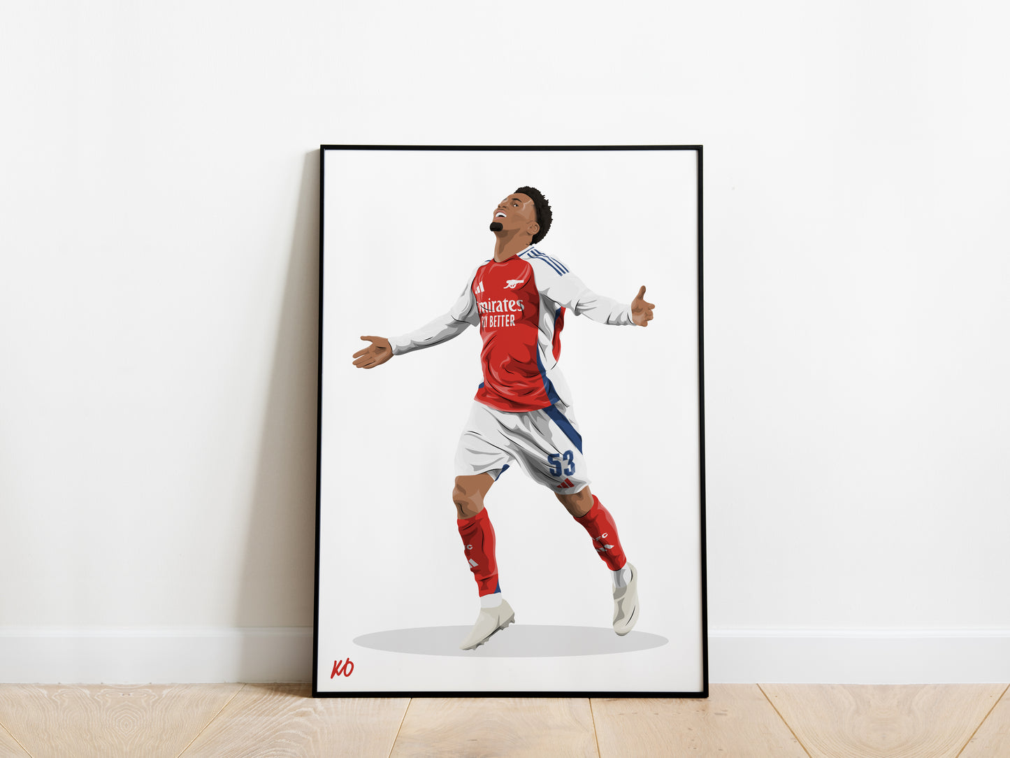 Ethan Nwaneri Arsenal Poster