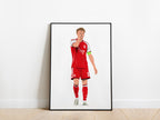 Martin Ødegaard 2026/27 Celebration Arsenal Poster