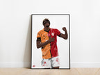 Victor Osimhen Galatasaray Poster - KDDesigns6