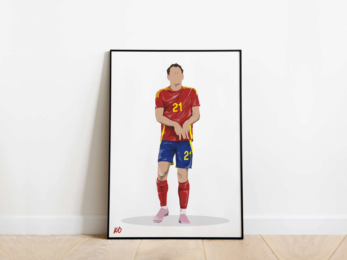 Mikel Oyarzabal Spain Poster - KDDesigns6