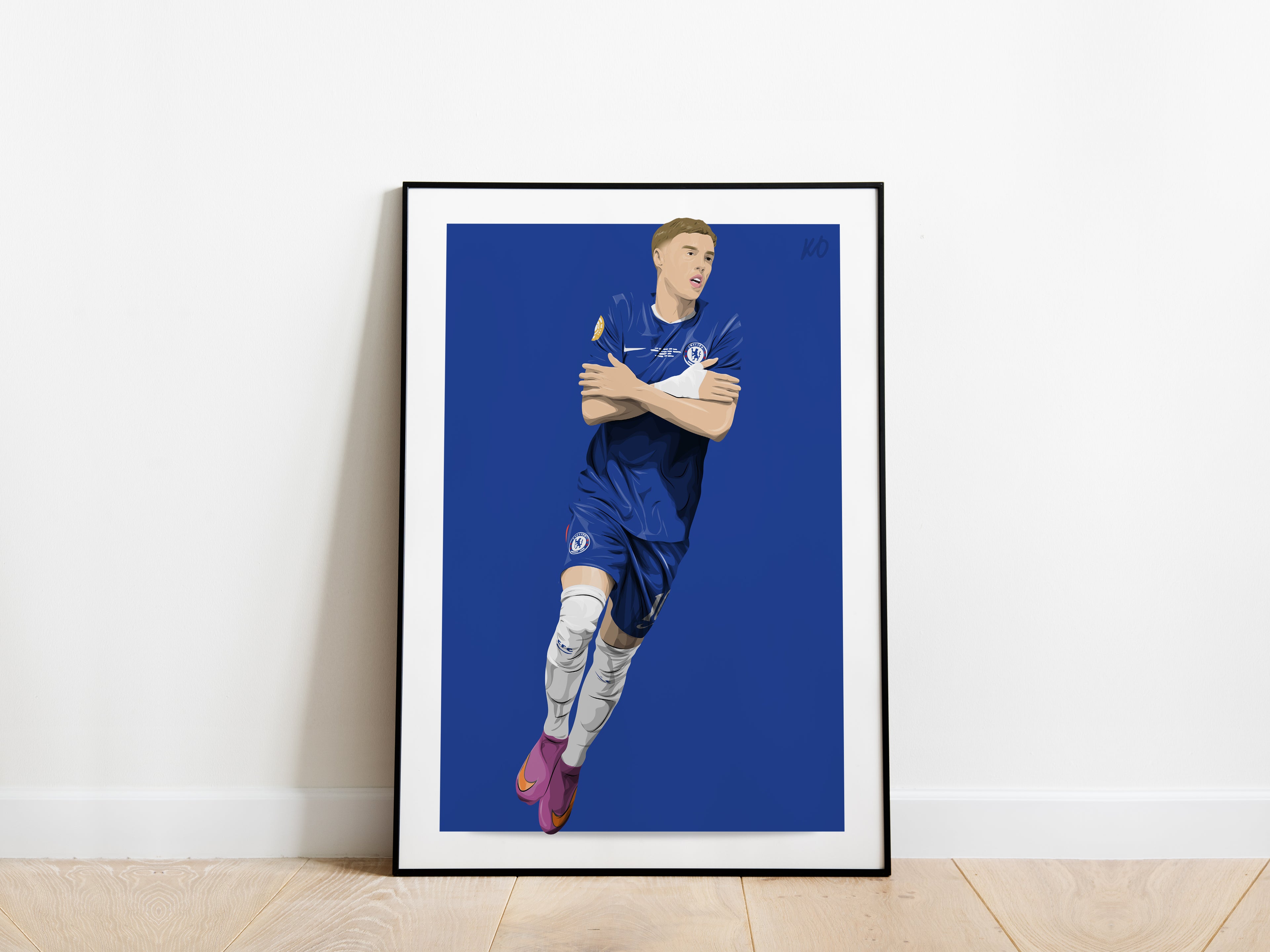Cole Palmer Club World Cup Celebration Chelsea Poster - KDDesigns6