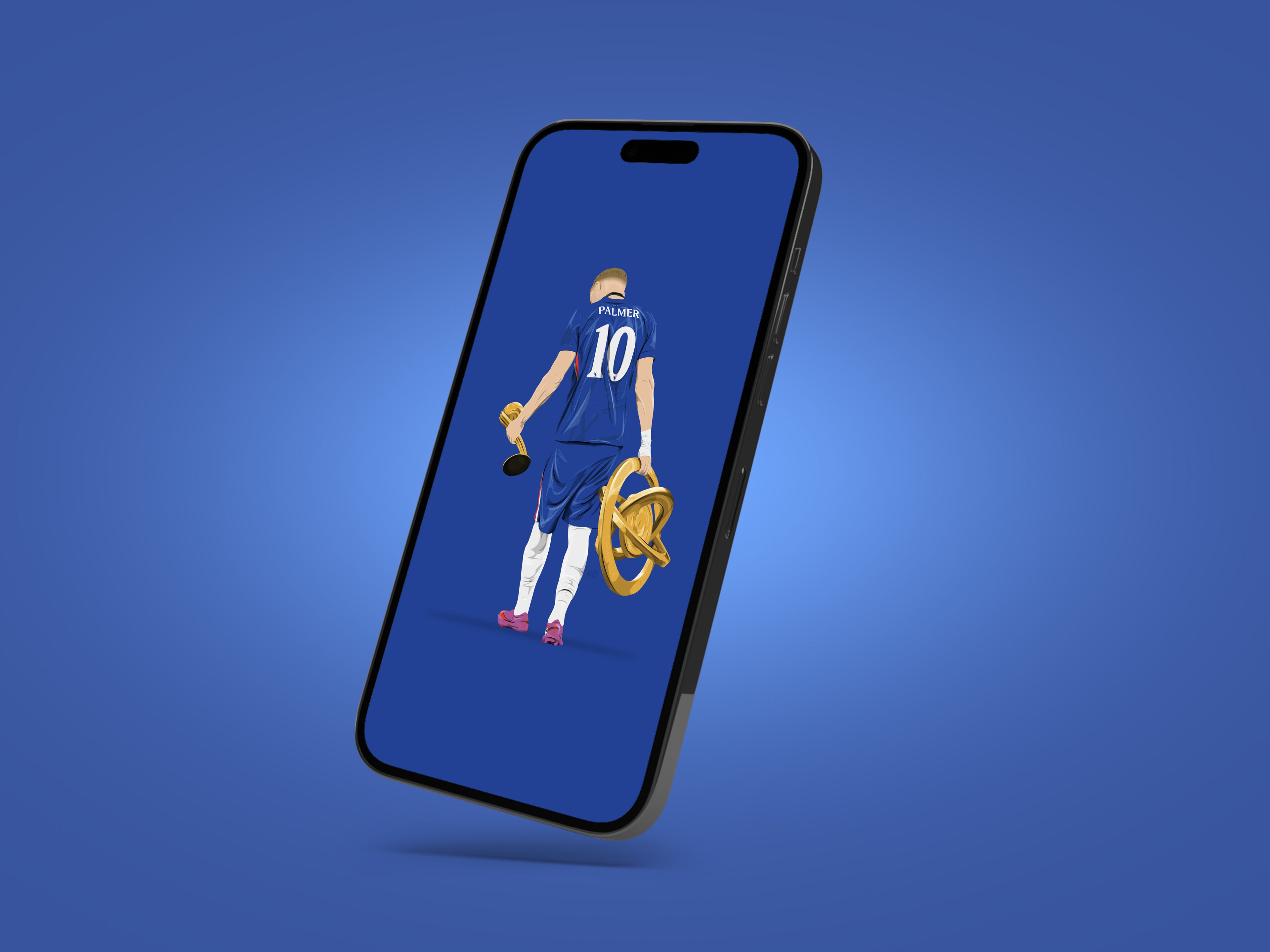Cole Palmer Chelsea Wallpaper - KDDesigns6