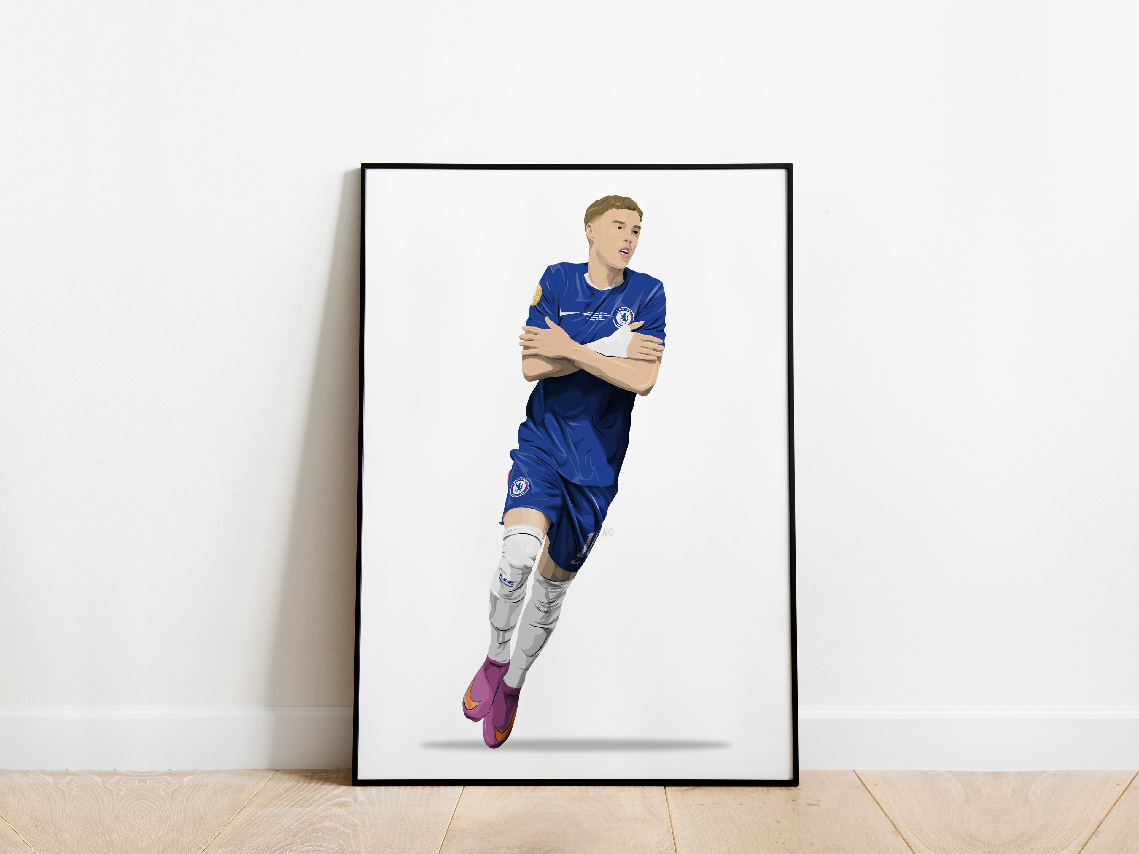 Cole Palmer Club World Cup Celebration Chelsea Poster - KDDesigns6