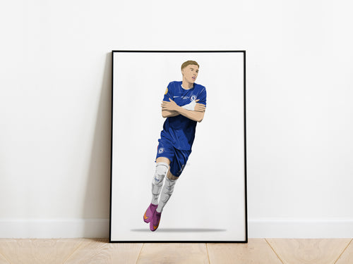 Cole Palmer Club World Cup Celebration Chelsea Poster - KDDesigns6