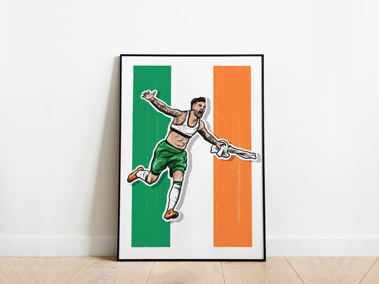 Troy Parrot Ireland Poster