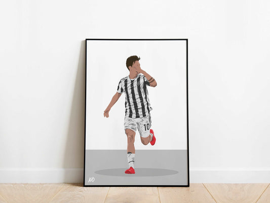 Paulo Dybala Juventus Poster KDDesigns6