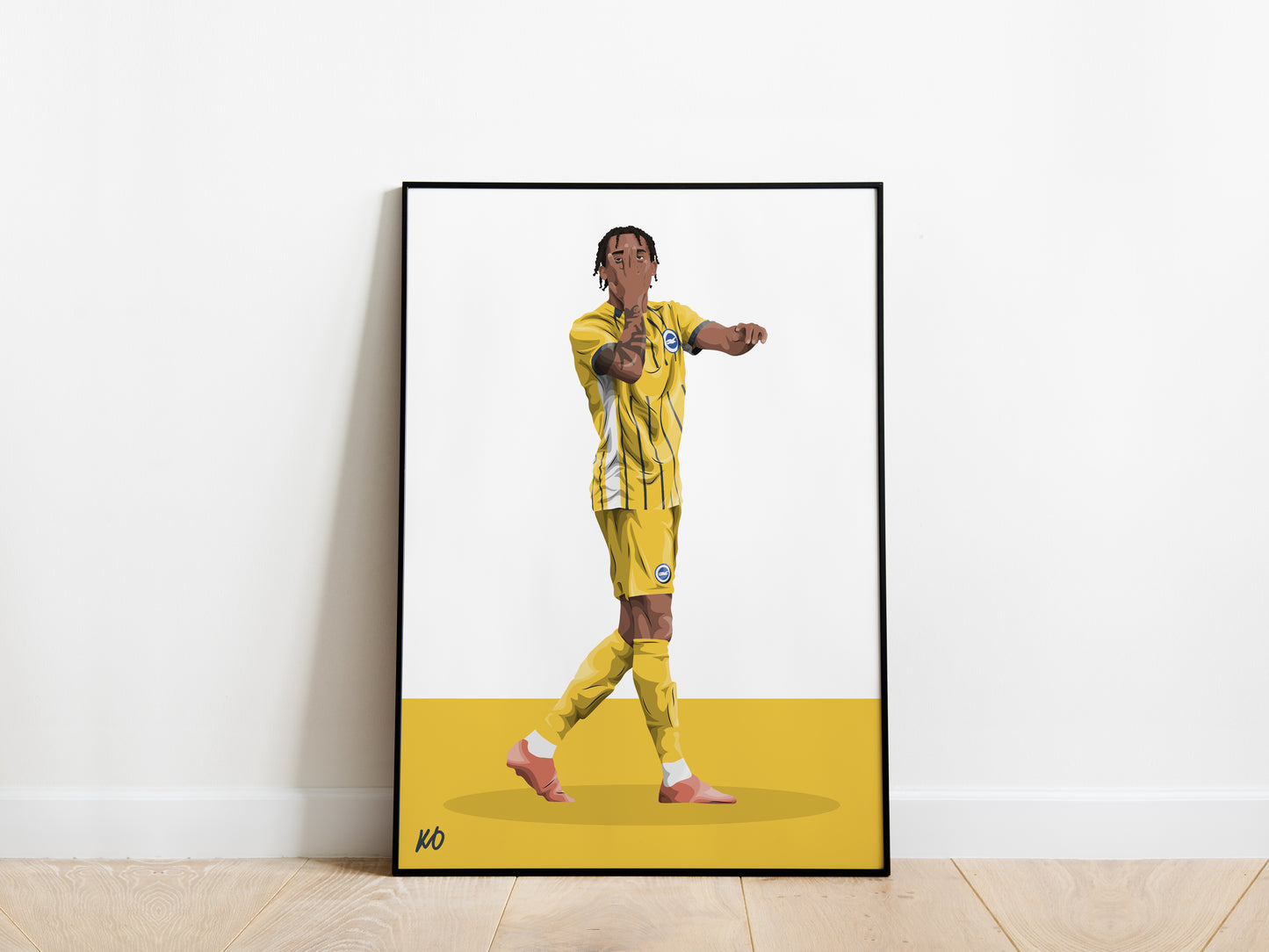 Joao Pedro Brighton Poster - KDDesigns6