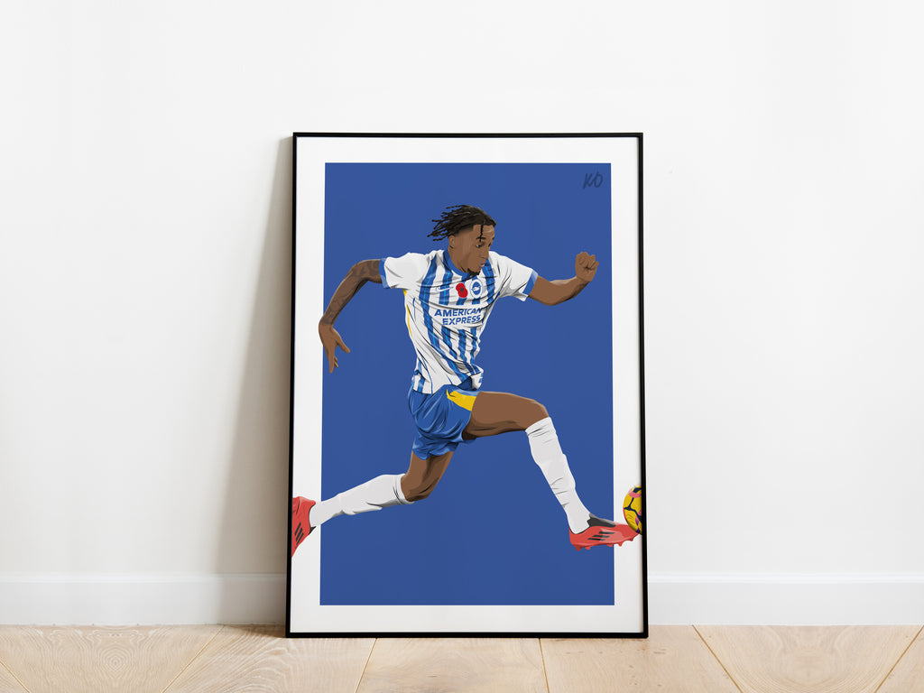 Joao Pedro Brighton Poster - KDDesigns6