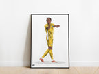 Joao Pedro Celebration Brighton Poster - KDDesigns6