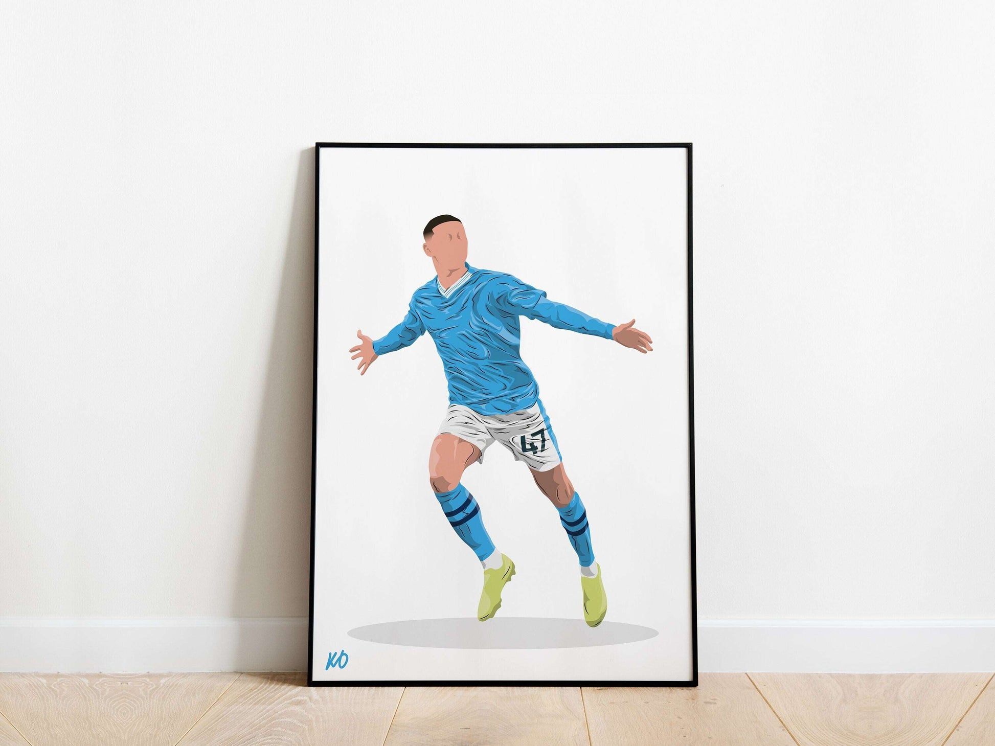 Phil Foden Man City Poster KDDesigns6
