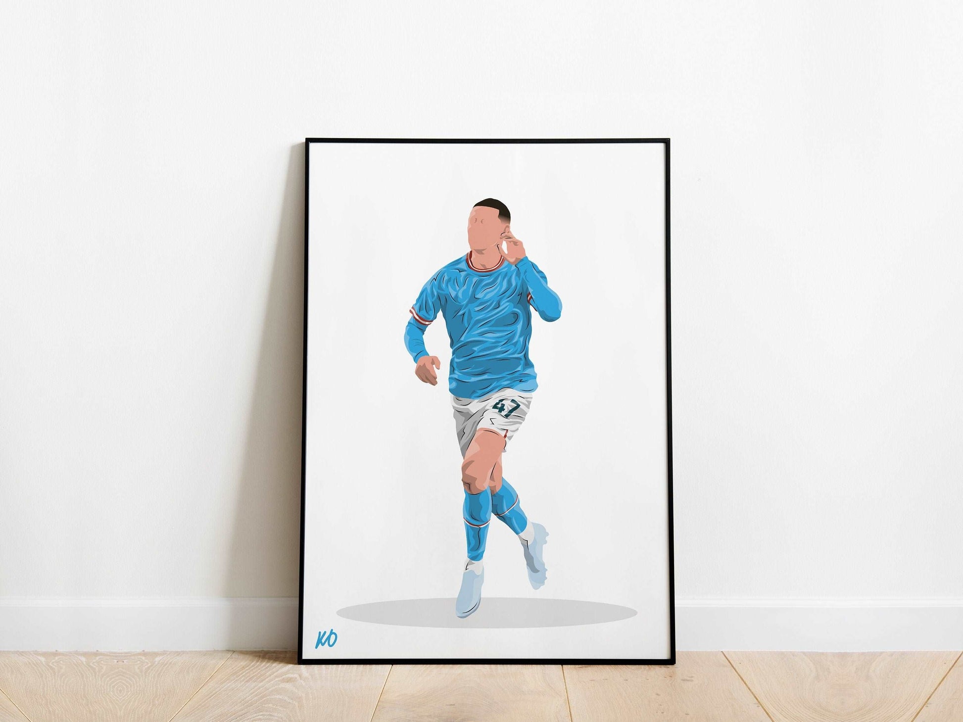 Phil Foden Man City Poster - KDDesigns6