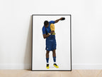 Paul Pogba 'Dab' World Cup France Poster