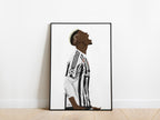 Paul Pogba Juventus Poster - KDDesigns6