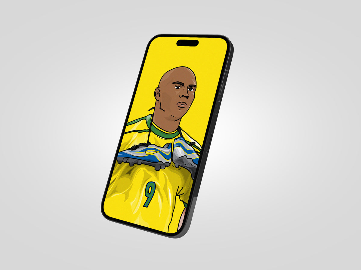 Ronaldo Nazario Phone Wallpaper Bundle - Limited Edition - KD x Waamartins