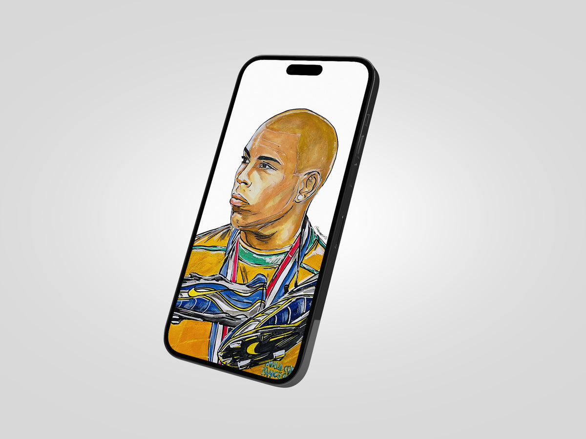 Ronaldo Nazario Phone Wallpaper Bundle - Limited Edition - KD x Waamartins