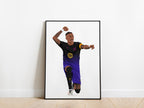 Raphinha Celebration 26/27 FC Barcelona Poster