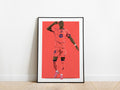 Marcus Rashford Celebration Barcelona Poster - KDDesigns6