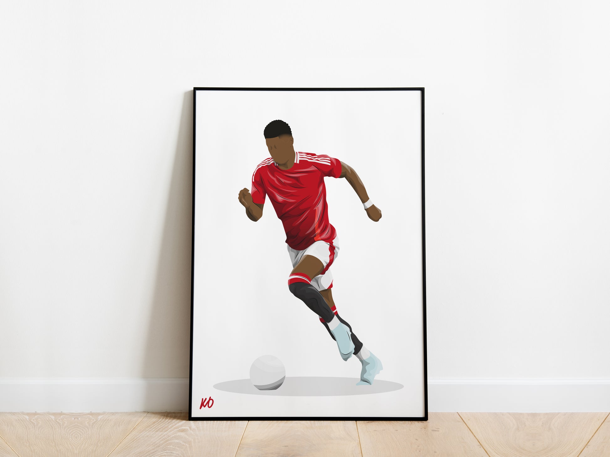 Marcus Rashford Manchester United Poster - KDDesigns6