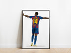 Marcus Rashford 25/26 FC Barcelona Poster - KDDesigns6