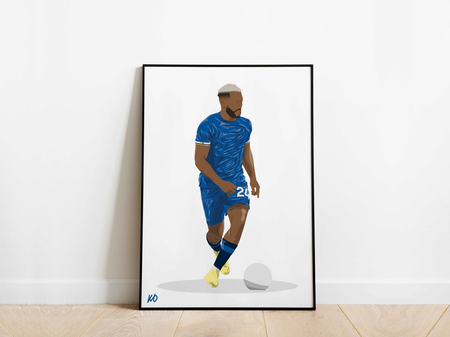 Reece James Chelsea Poster KDDesigns6