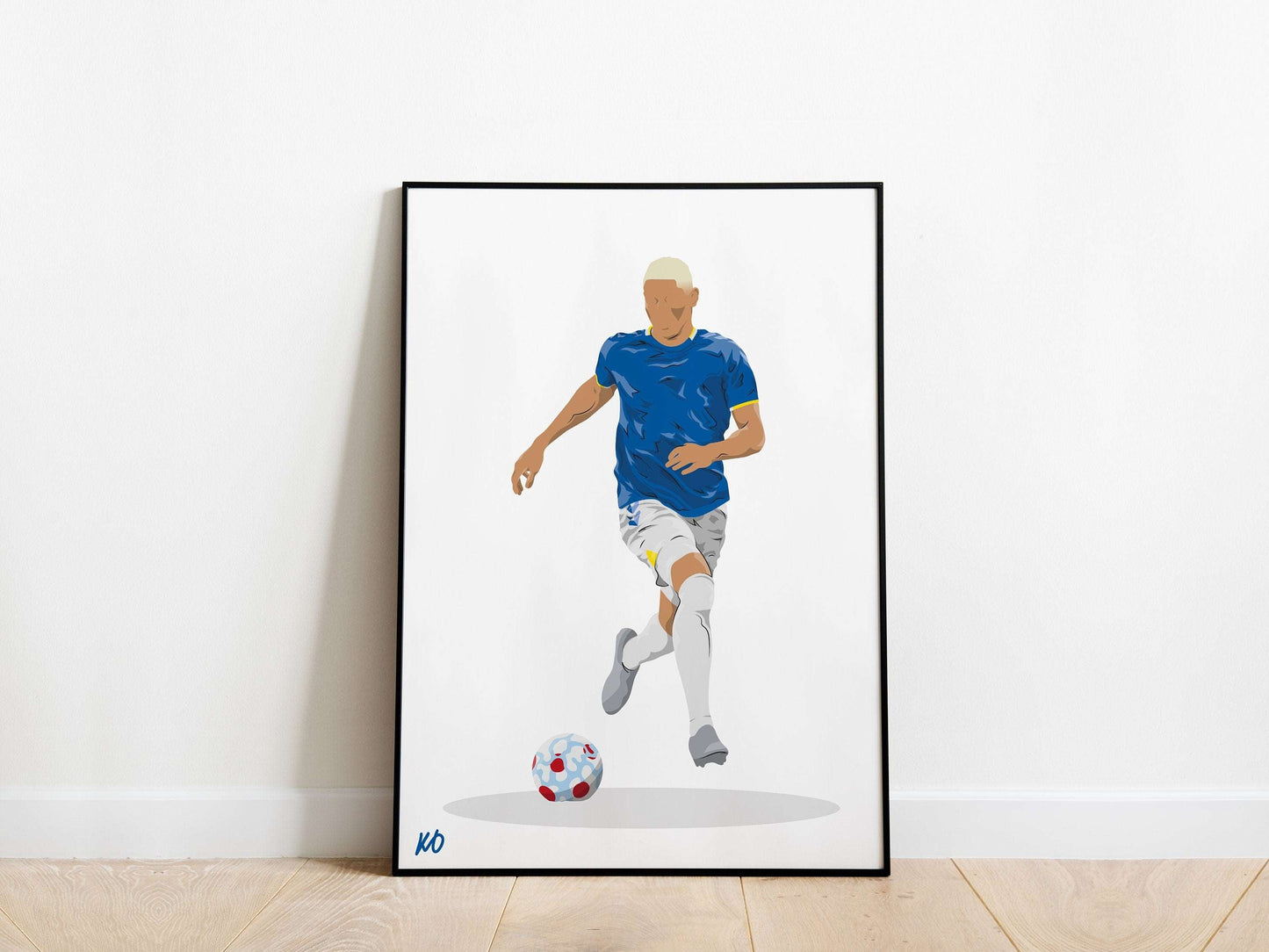 Richarlison Everton Poster KDDesigns6