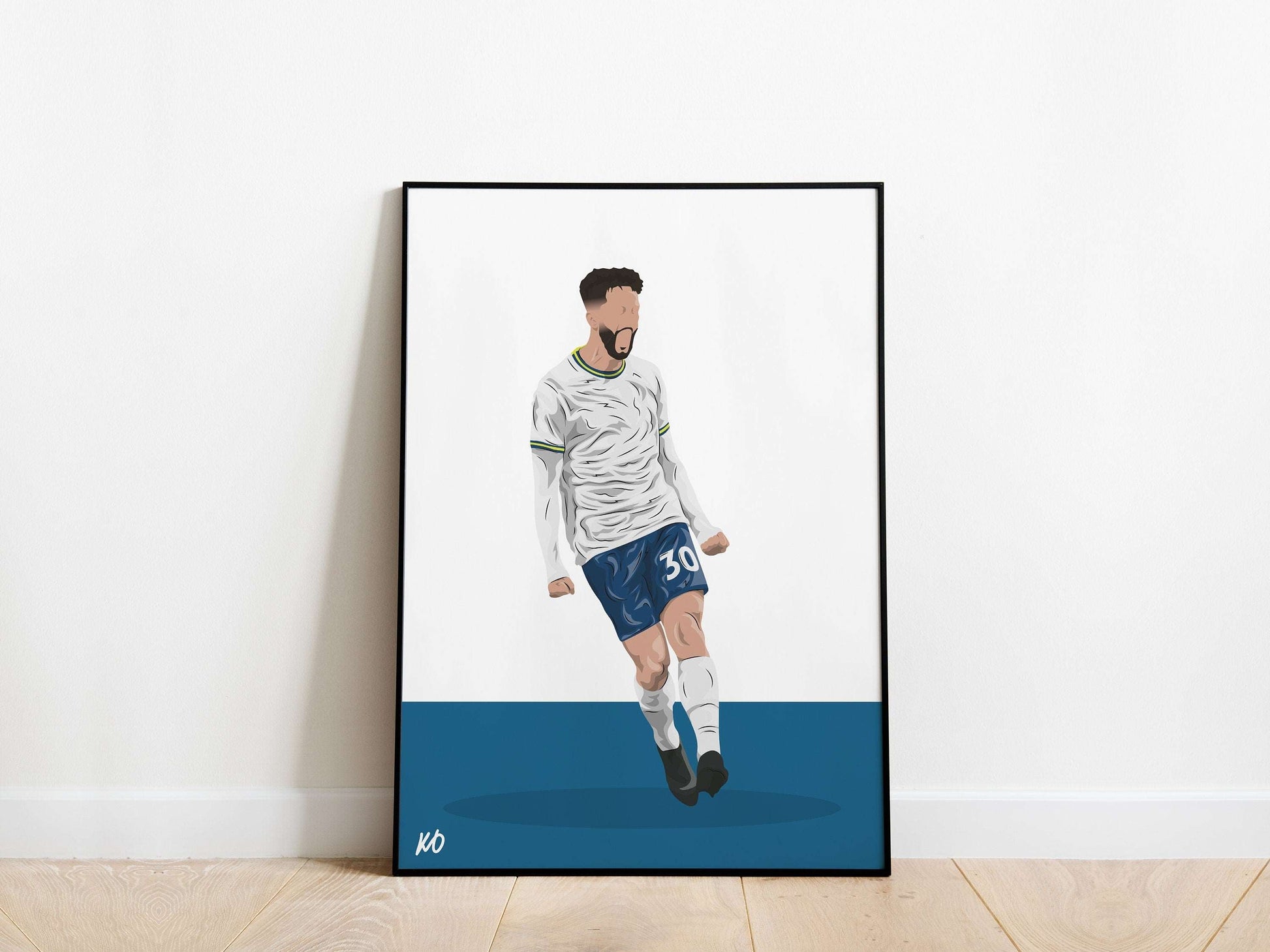 Rodrigo Bentancur Tottenham Hotspur Poster KDDesigns6