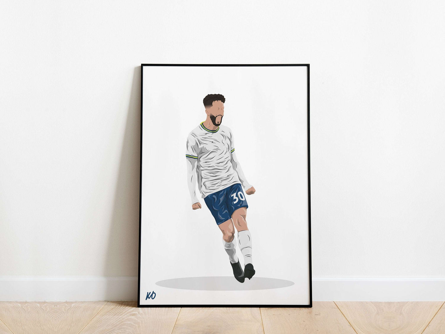 Rodrigo Bentancur Tottenham Hotspur Poster KDDesigns6