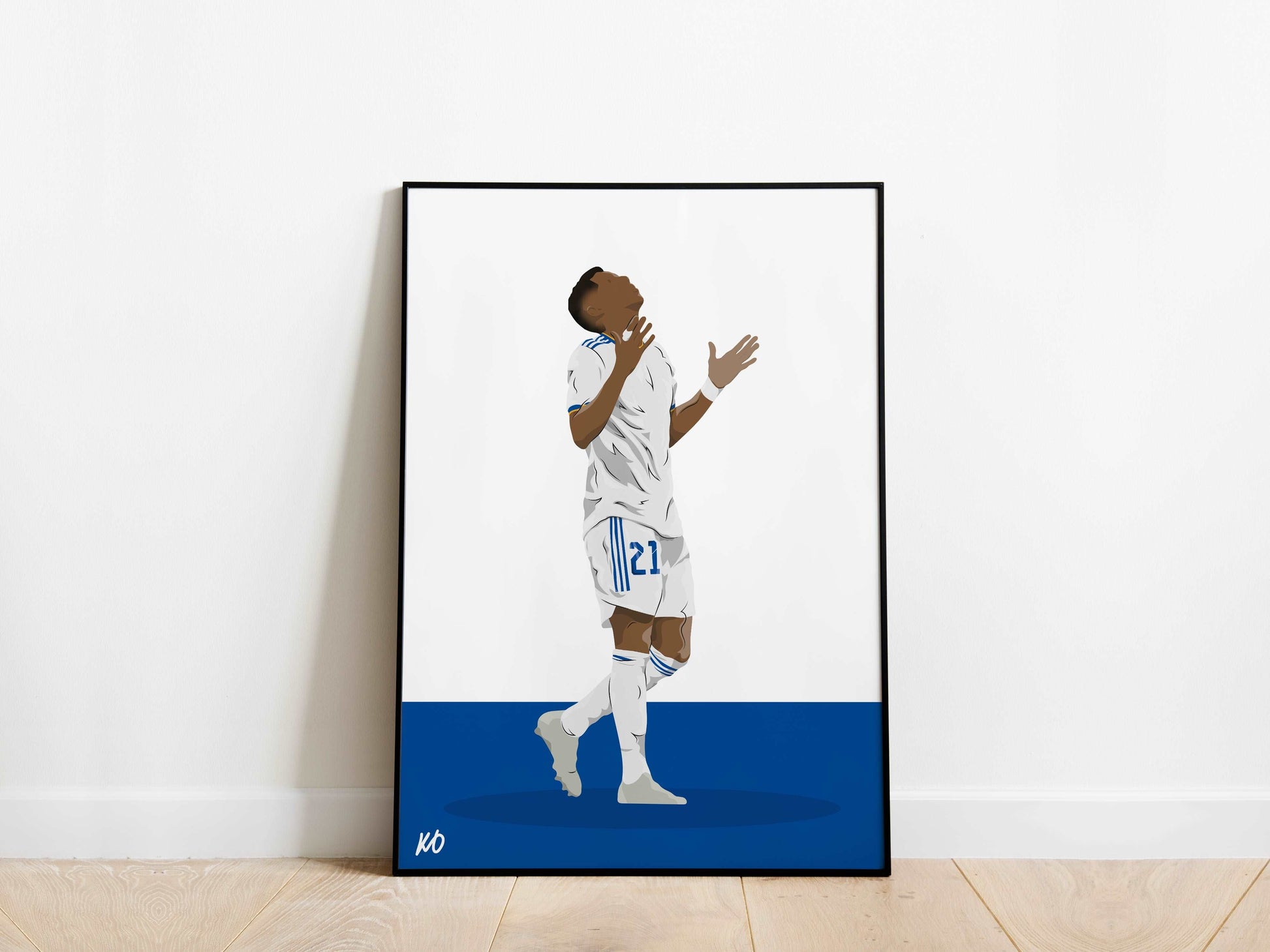 Rodrygo Goes Real Madrid Poster - KDDesigns6