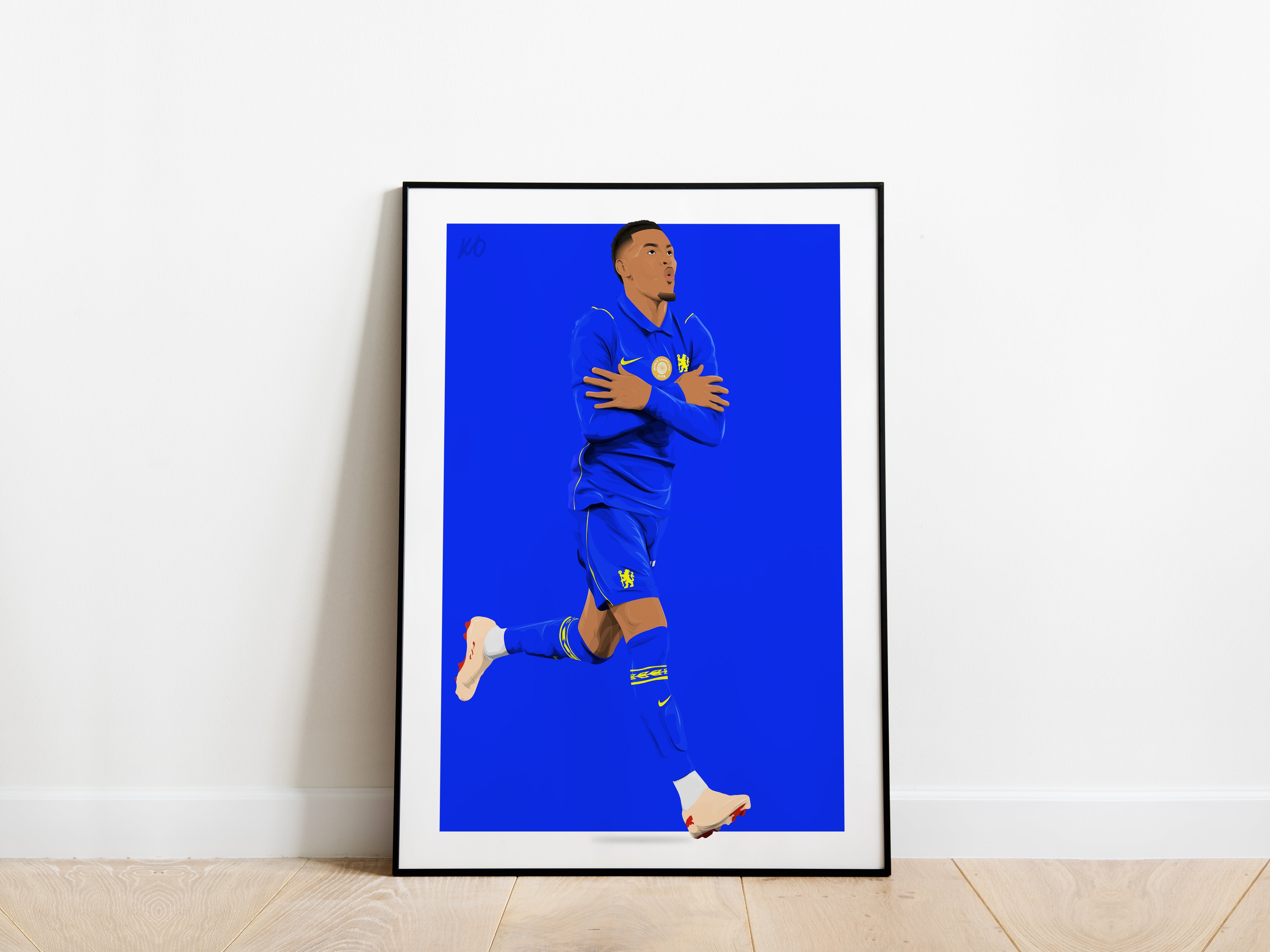 Morgan Rogers Celebration Chelsea Poster