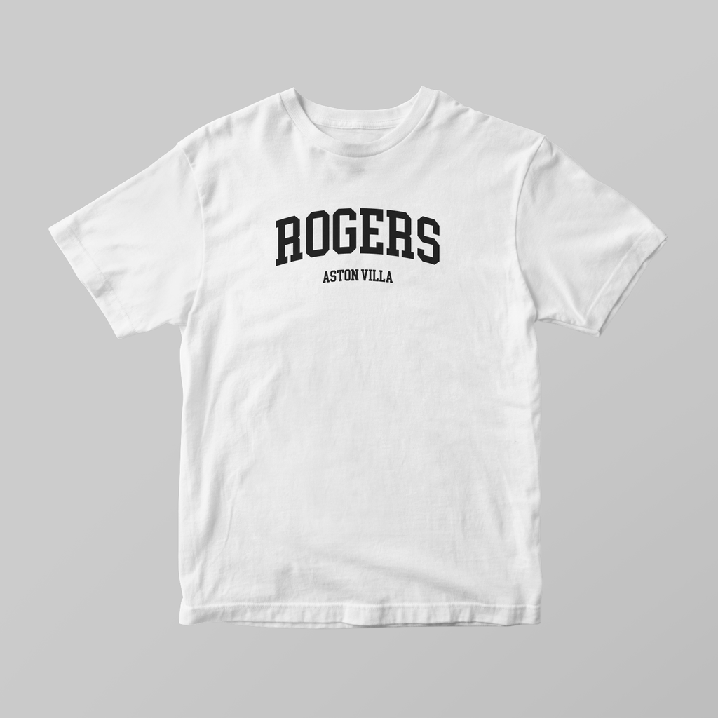 Morgan Rogers Varsity T-Shirt | Aston Villa Graphic Tee - KDDesigns6