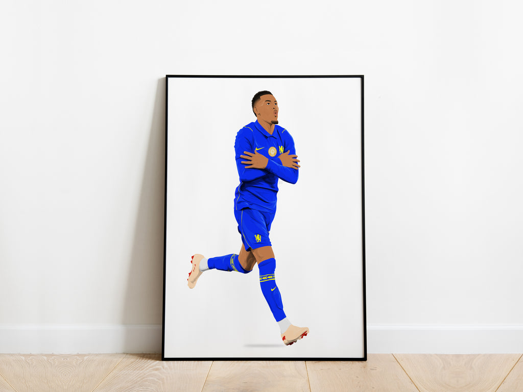 Morgan Rogers Celebration Chelsea Poster
