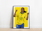 Ronaldinho 2004 T90 Kit Brazil Poster