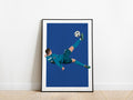 Cristiano Ronaldo Overhead Kick Real Madrid Poster - KDDesigns6