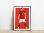 Cristiano Ronaldo 2010 World Cup Portugal Poster