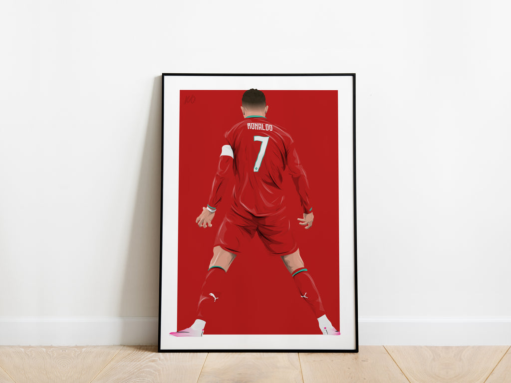 Cristiano Ronaldo 2026 World Cup Portugal Poster