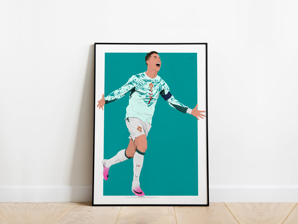 Cristiano Ronaldo World Cup 2026 RO32 Portugal Poster