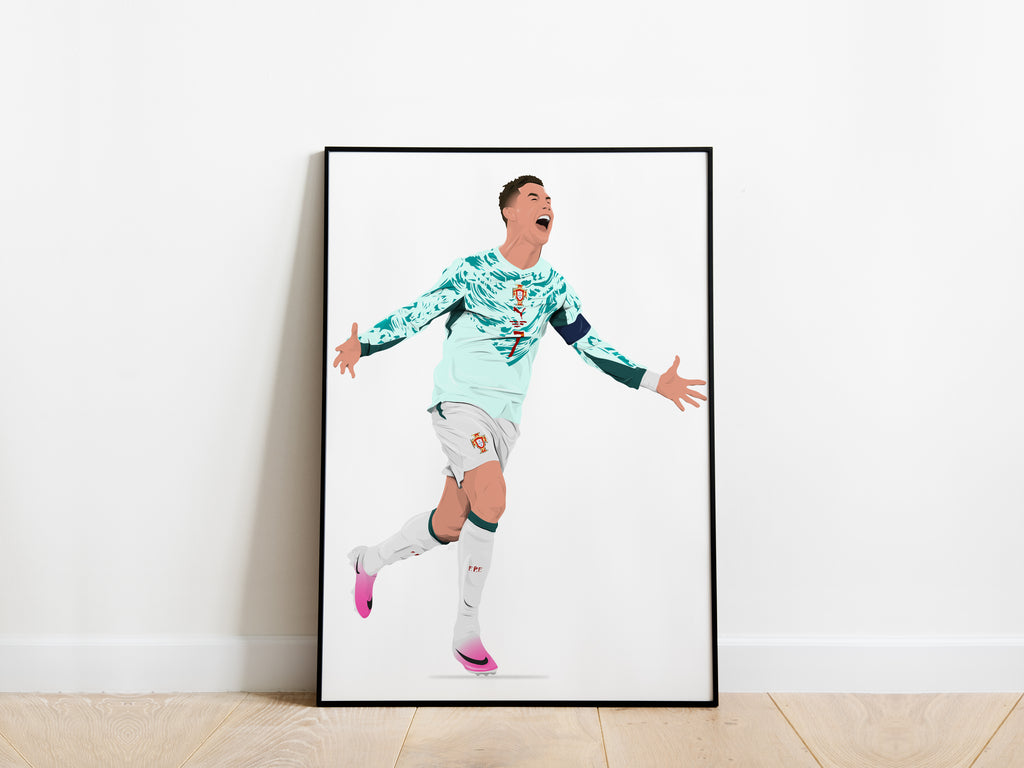 Cristiano Ronaldo World Cup 2026 RO32 Portugal Poster