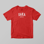 Bukayo Saka Varsity T-Shirt | Arsenal Graphic Tee - KDDesigns6