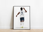 Bukayo Saka Celebration England Poster - KDDesigns6