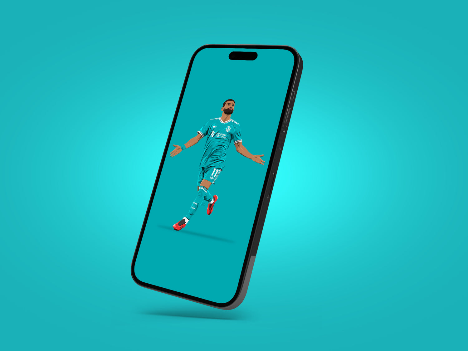 Mo Salah Liverpool Wallpaper - KDDesigns6