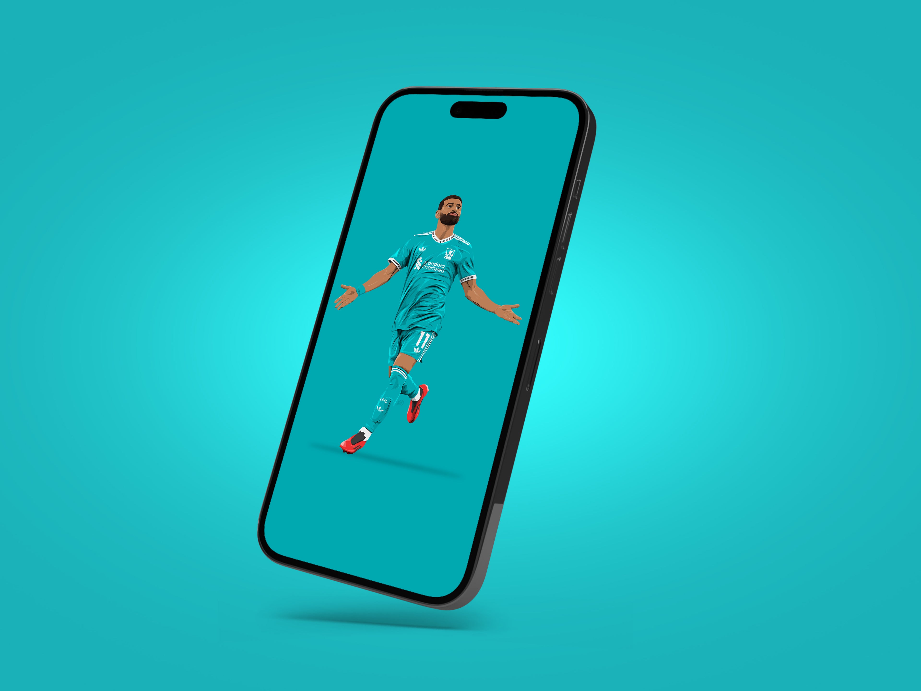 Mo Salah Liverpool Wallpaper - KDDesigns6