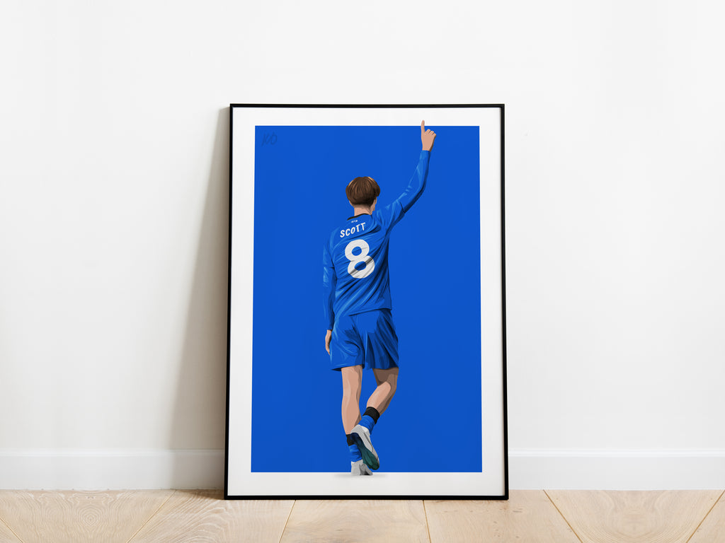 Alex Scott AFC Bournemouth Poster
