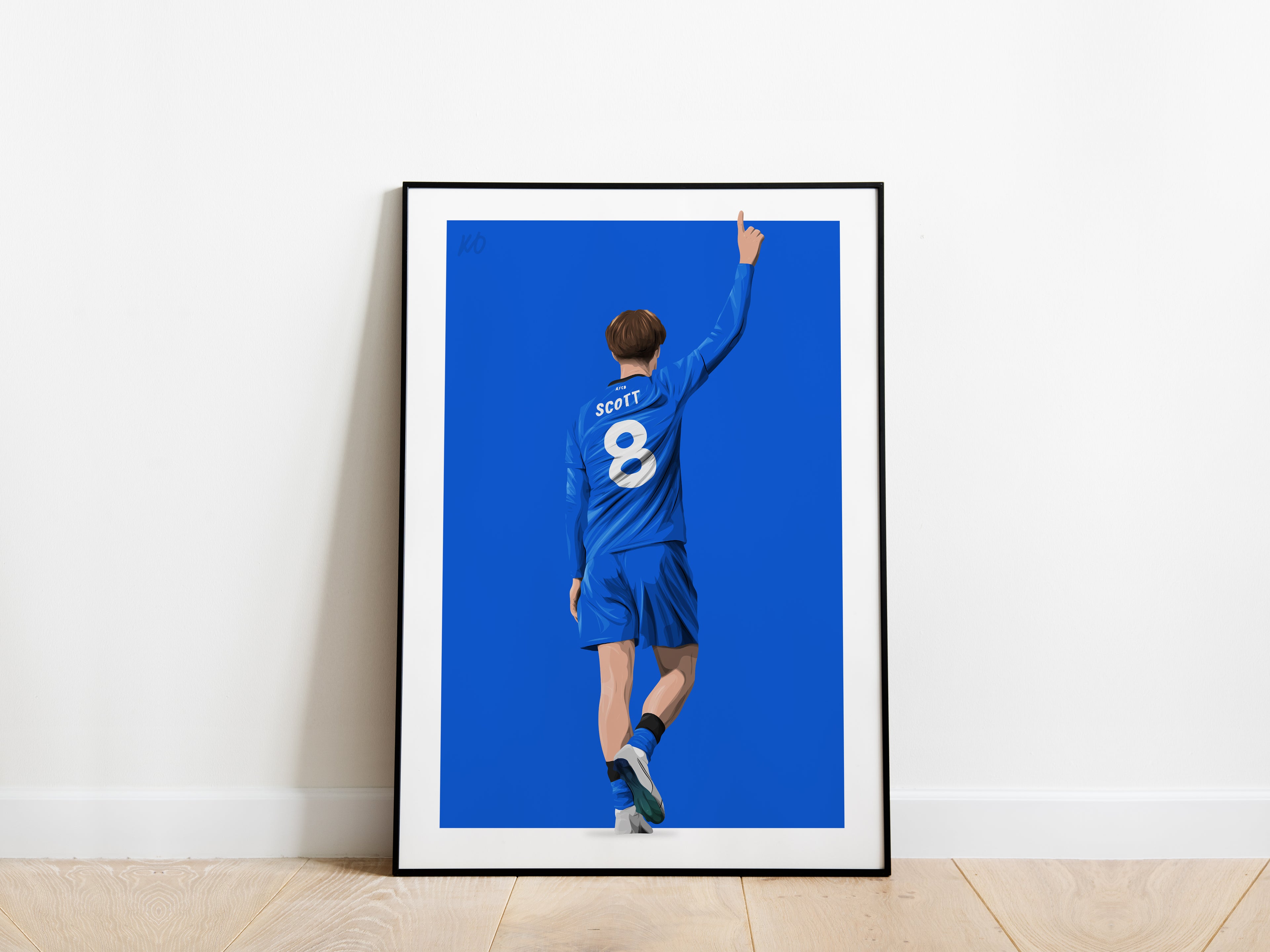 Alex Scott AFC Bournemouth Poster