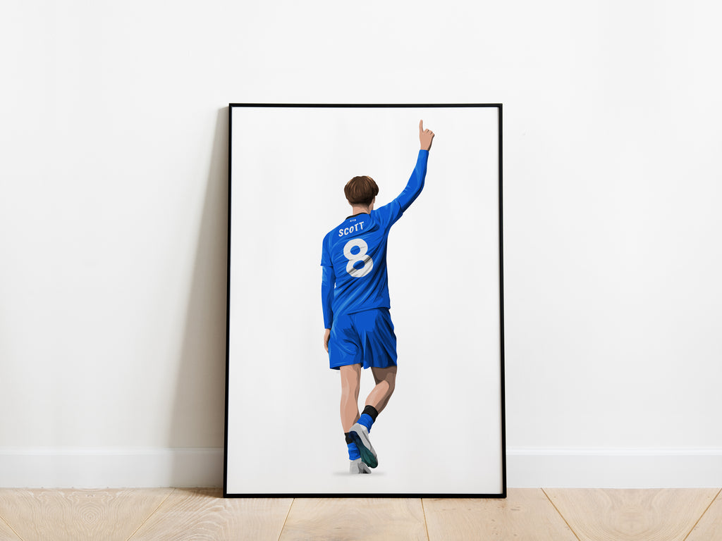 Alex Scott AFC Bournemouth Poster
