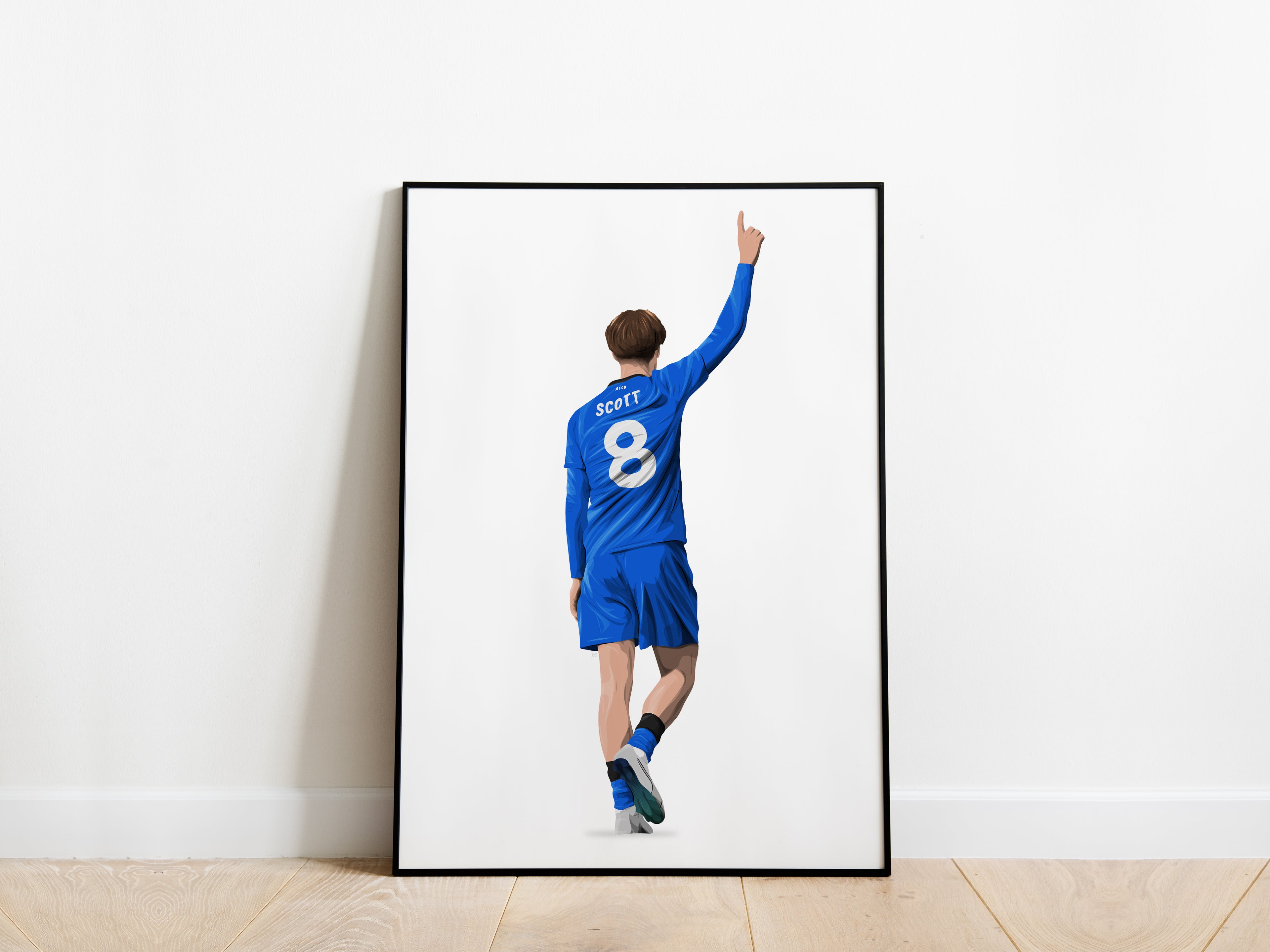 Alex Scott AFC Bournemouth Poster