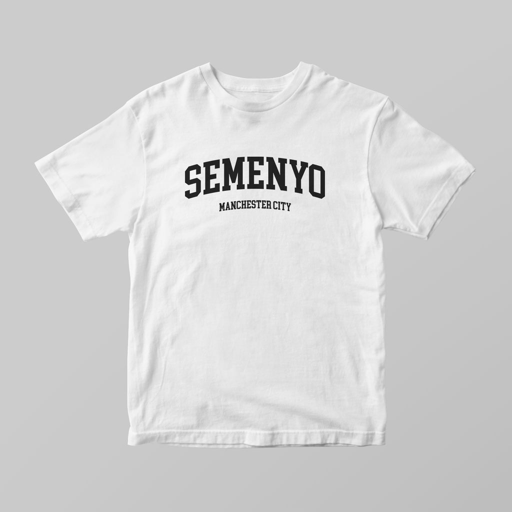Antoine Semenyo Varsity T-Shirt | Man City Graphic Tee - KDDesigns6