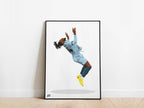 Antoine Semenyo Backflip Celebration AFC Bournemouth Poster - KDDesigns6