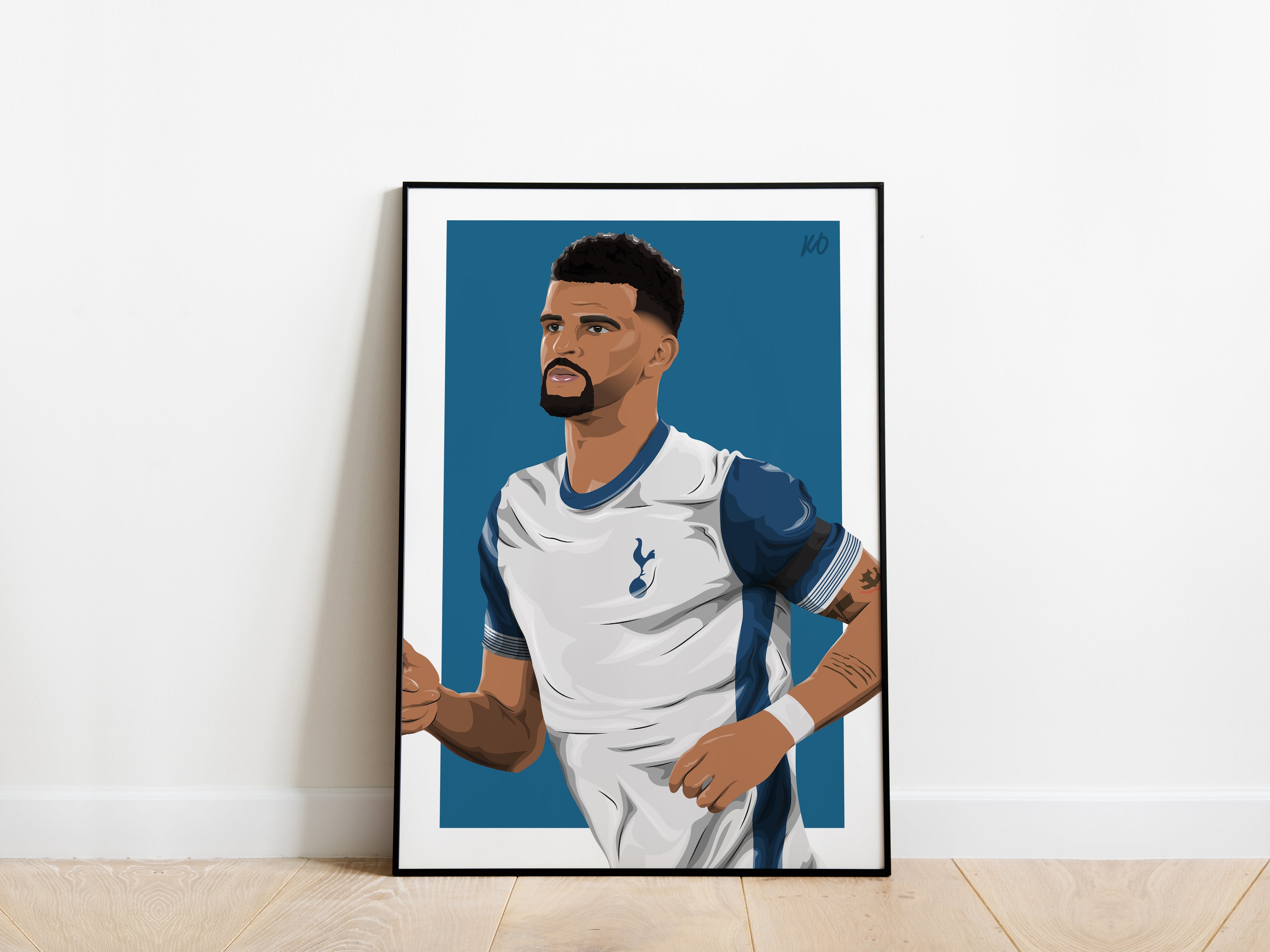 Dominic Solanke Tottenham Hotspur Poster - KDDesigns6
