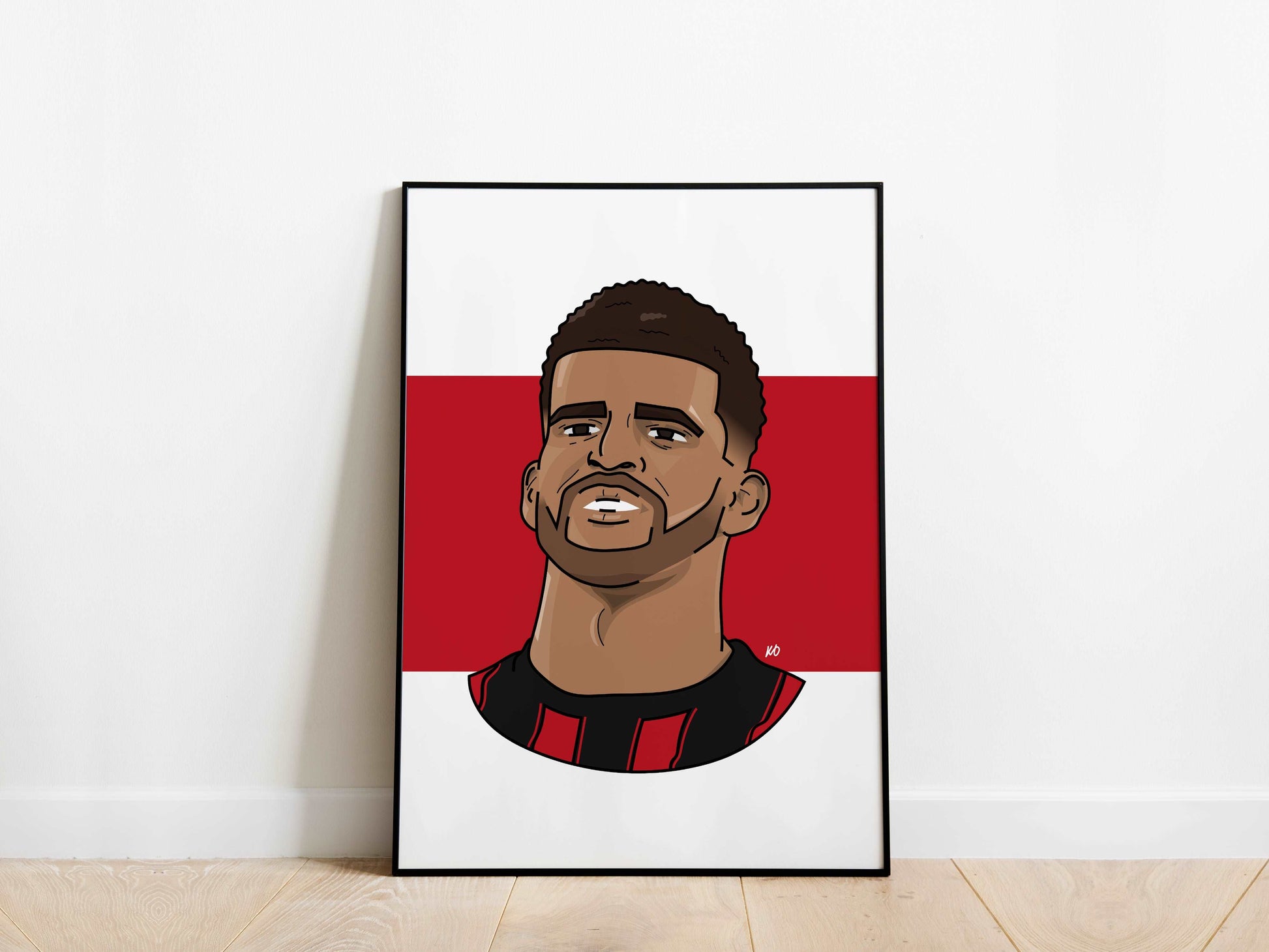 Dominic Solanke Portrait AFC Bournemouth Poster - KDDesigns6